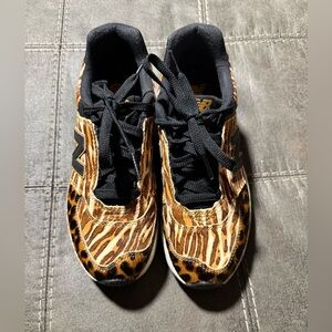 New Balance Zebra/Cheetah Print Sneakers